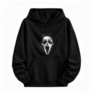 Scream Mask Hoodie Halloween Horror Movie Fan Unisex Sweatshirt