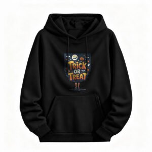 Trick or Treat Halloween Hoodie for Men or Women Festive Costume Party Wear