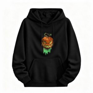 Halloween Pumpkin Hoodie for Men or Women Spooky Design