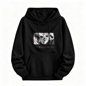 Halloween Horror Icons Hoodie for Men or Women Spooky Party Gift