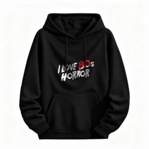 I Love 80s Horror Hoodie Unisex Halloween Costume Sweatshirt