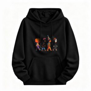 Halloween Cartoon Characters Hoodie for Men or Women