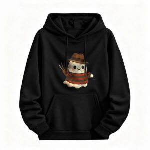 Cute Ghost Freddy Krueger Hoodie Halloween Men's Women's Sweatshirt