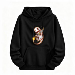 Halloween Skeleton Lizard Hoodie for Men or Women Cute Cartoon Design