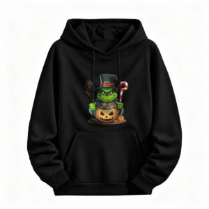 Grinch Halloween Hoodie Men Women Funny Christmas Cartoon Sweatshirt