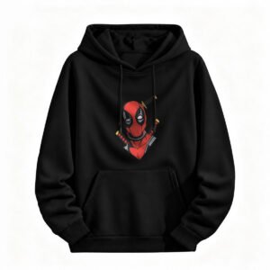 Deadpool Hoodie for Men or Women Marvel Fan Gift Halloween Costume Sweatshirt