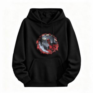 Deadpool Breakthrough Hoodie Unisex Comic Graphic Sweatshirt