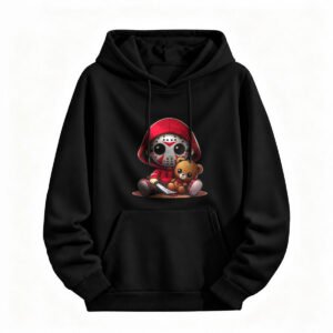 Cute Horror Bear Hoodie Halloween Men's Women's Sweatshirt