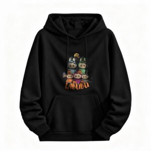 Labubu Halloween Cute Characters Hoodie for Men or Women