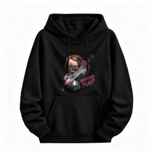 Chucky Horror Halloween Hoodie for Men or Women Spooky Gift