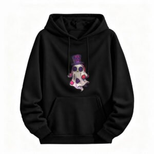 Halloween Ghost Hoodie Cute Patchwork Design for Men or Women