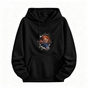 Chucky Horror Movie Hoodie Halloween Costume Sweatshirt for Men or Women