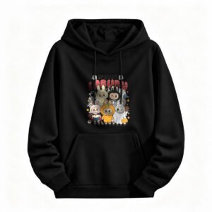 Spooky Labubu Halloween Hoodie for Men or Women Cute Cartoon Print