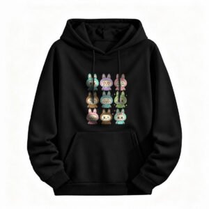 Cute Rabbit Characters Hoodie for Men or Women Halloween Gift