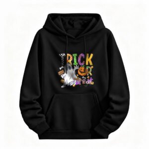 Halloween Trick or Treat Ghost Hoodie for Men or Women