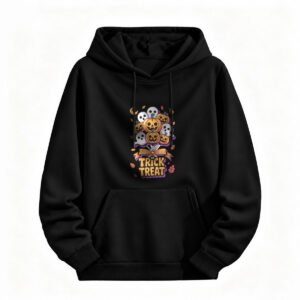 Halloween Trick or Treat Pumpkin Hoodie for Men or Women