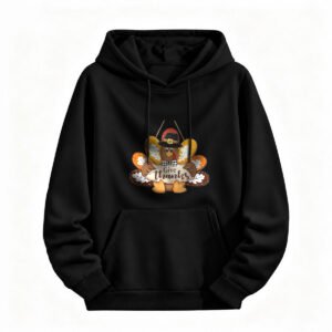 Thanksgiving Turkey Hoodie Give Thanks Men Women Sweatshirt
