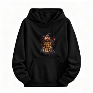 Halloween Trick or Treat Pumpkin Hoodie for Men or Women
