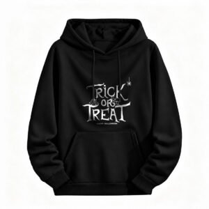 Trick or Treat Halloween Hoodie for Men or Women Spooky Party Wear