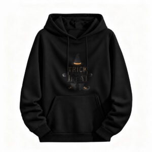 Halloween Trick or Treat Witch Hoodie for Men or Women