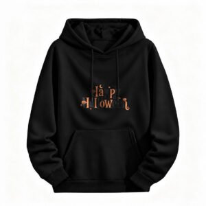 Happy Halloween Hoodie for Men or Women Spooky Festive Sweatshirt