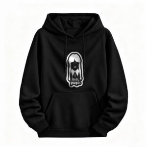 I Hate People Hoodie Unisex Black Sweatshirt Funny Graphic Print