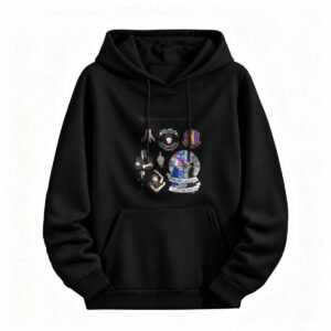 Dystopian Hellscaphe Hoodie Men Women Halloween Graphic Sweatshirt