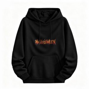 Halloween Pumpkin Hoodie for Men or Women Spooky Festival Sweatshirt