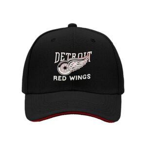 Detroit Red Wings Logo Baseball Cap Men's Women's Gift Hat
