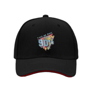 Take Me Back to the 90s Men's Baseball Cap Retro Gift Hat