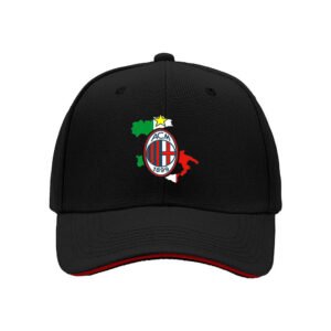 AC Milan Logo Baseball Cap Men's Women's Gift Hat