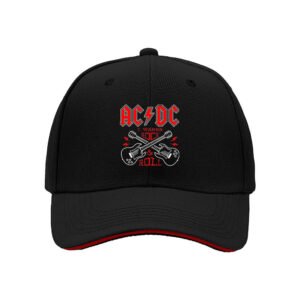 ACDC Rock N Roll Baseball Cap Men Women Music Gift Hat