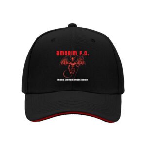 Amorim FC Devil Logo Baseball Cap Men Women Gift Fashion Hat