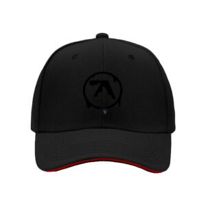 Black Baseball Cap with Logo Design for Men and Women Gift Wear