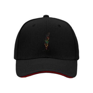 Rainbow Embroidered Baseball Cap Men's Women's Gift Fashion Hat