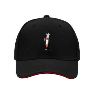 Palestine Flag Map Baseball Cap Men's Women's Gift Hat