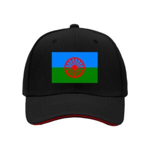 Men's Women's Baseball Cap Romani Flag Design Gift Hat
