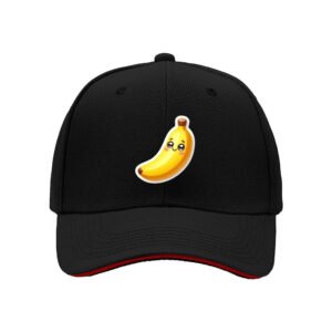 Banana Emoji Baseball Cap Men Women Fun Gift Hat