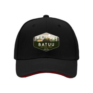 Batu National Park Men's Baseball Cap Adventure Gift Hat