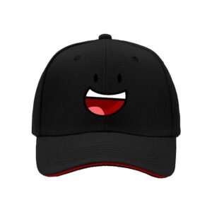 Smiling Face Baseball Cap for Men Women Fun Gift Hat