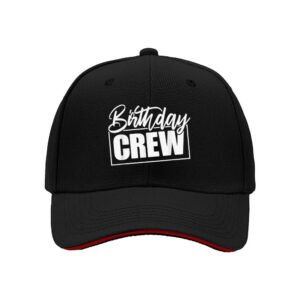 Birthday Crew Baseball Cap Men Women Party Gift Hat
