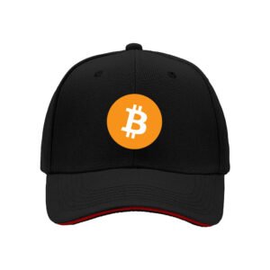 Bitcoin Logo Baseball Cap Men's Women's Fashion Gift Hat