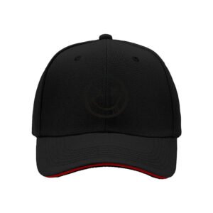 Black Smile Face Baseball Cap Men's Women's Gift Fashion Hat