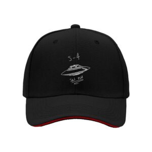 S-4 UFO Alien Space Ship Men's Baseball Cap Gift for Sci-Fi Fans