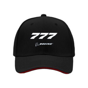 Boeing 777 Men's Baseball Cap Aviation Gift Hat