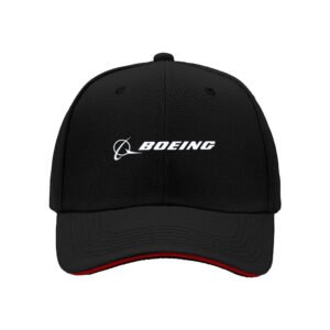 Boeing Logo Men's Baseball Cap Gift for Aviation Fans