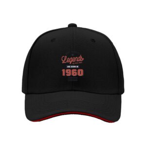 Legends Born in 1960 Men's Baseball Cap Gift for Him