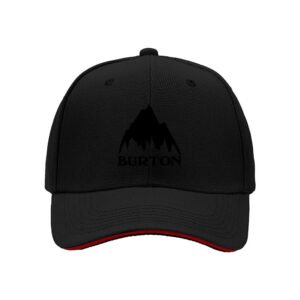 Burton Mountain Logo Men's Baseball Cap Gift for Outdoor Enthusiasts