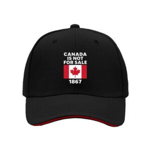 Canada Not For Sale 1867 Flag Men's Baseball Cap